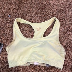 Champion Yellow Sports Bra